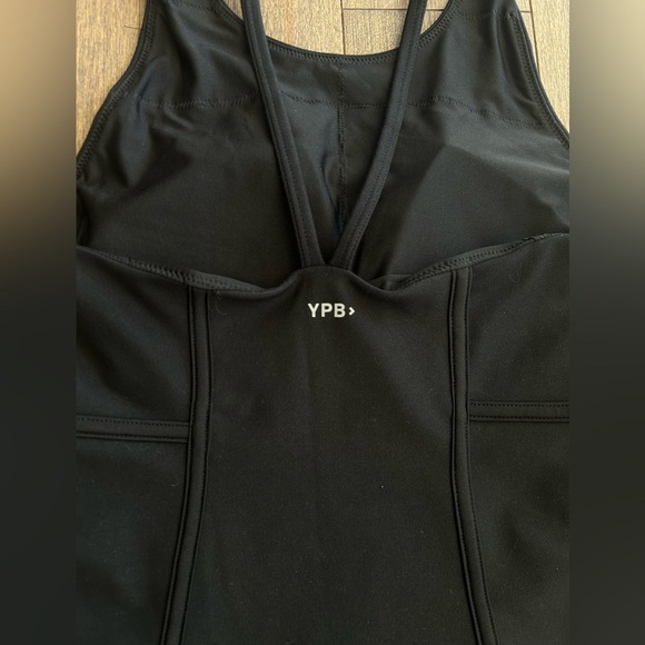 Abercrombie & Fitch YPB SculptLUX Corset Mini Dress Black Built in Shorts XS - Picture 7 of 8